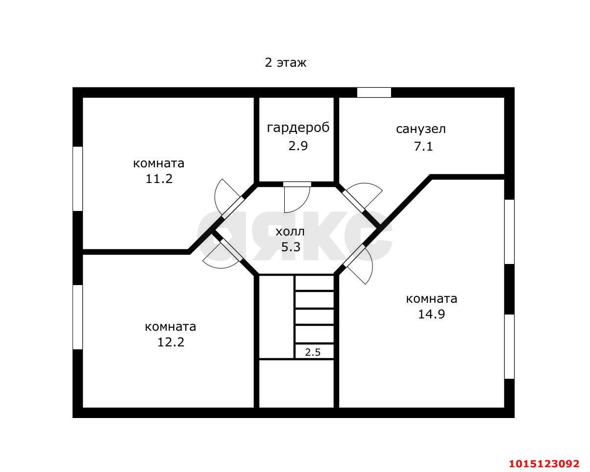 Фото №17: Дом 115&nbsp;м² + 2.05&nbsp;сот., 2&nbsp;эт. - Краснодар, Прикубанский внутригородской округ, Калинино, мкр. Завод Радиоизмерительных Приборов, ул. Родная, 10