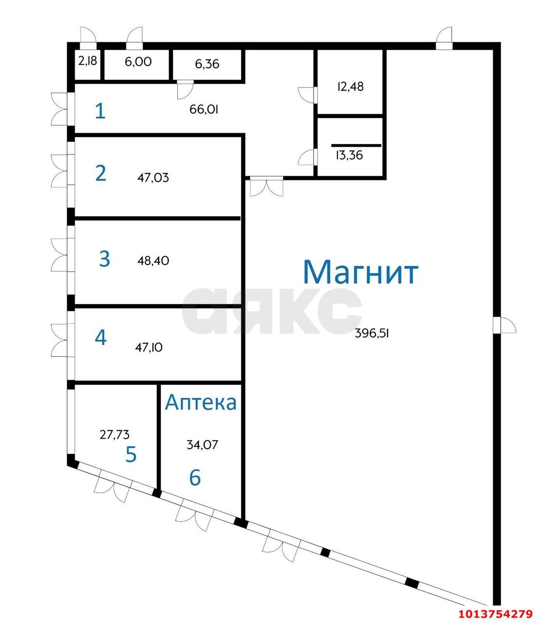 Фото №3: Торговое помещение 143&nbsp;м², 1/1&nbsp;эт. - Елизаветинская, Прикубанский внутригородской округ, ст Экспресс, ул. Ореховая, 23