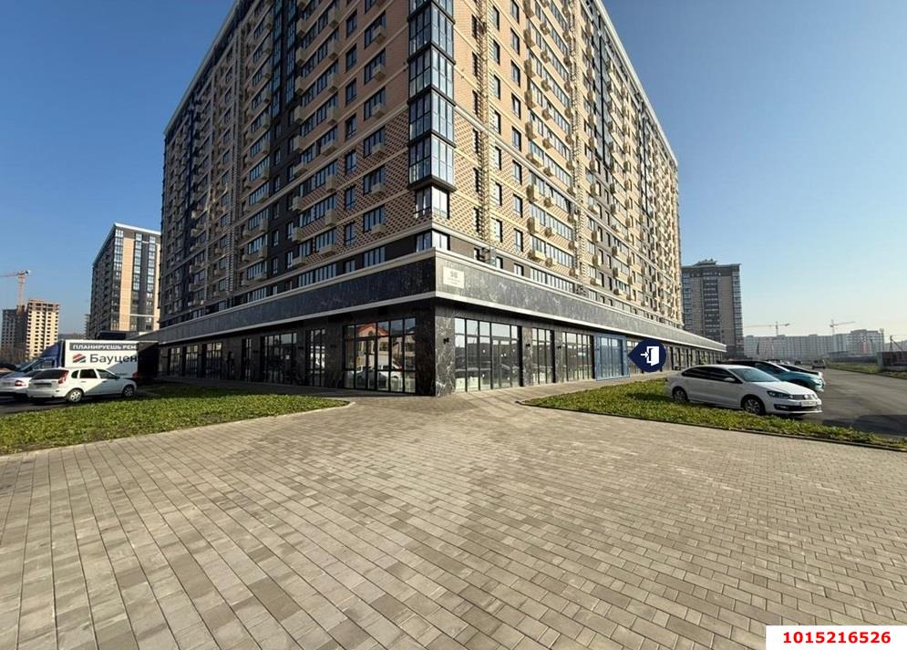 Фото №1: Торговое помещение 100&nbsp;м², 1/16&nbsp;эт. - Краснодар, Прикубанский внутригородской округ, мкр. жилой комплекс Сармат, ул. Западный Обход, 65/2