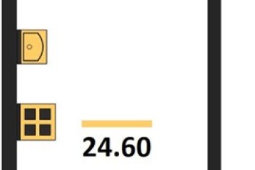 Фото №1: Студия 24 м², 4/18 эт. - Краснодар, мкр. квартал Самолёт 7,