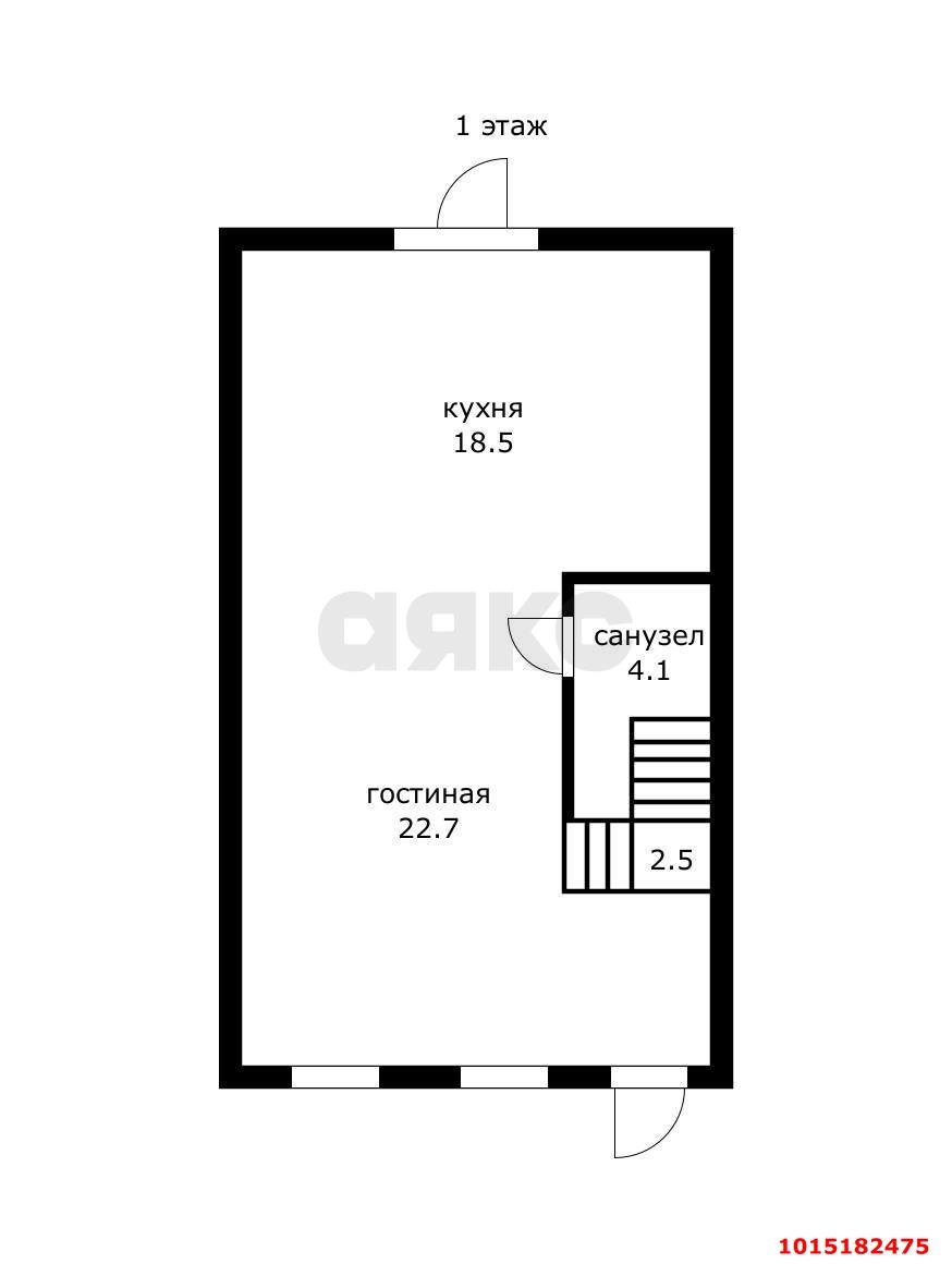 Фото №12: Дом 115&nbsp;м² + 2&nbsp;сот., 2&nbsp;эт. - Краснодар, Прикубанский внутригородской округ, мкр. Северный, ул. Народная, 51А