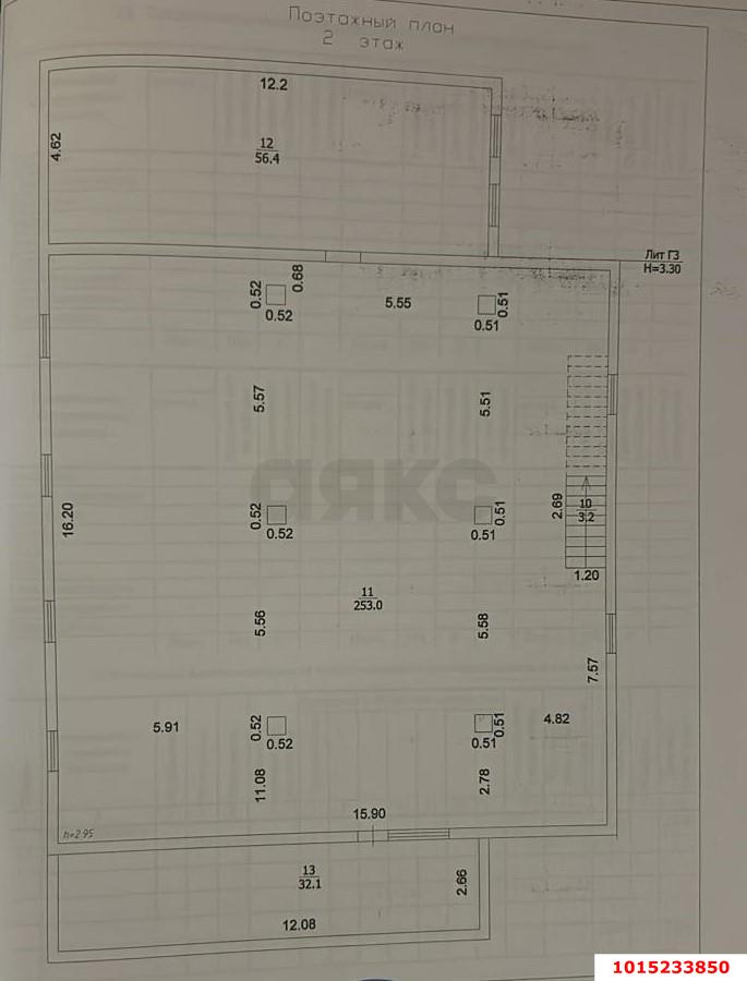 Фото №8: Отдельное здание 864&nbsp;м², 1/2&nbsp;эт. - Октябрьский, Прикубанский внутригородской округ, ст Тополь, ул. Центральная, 29