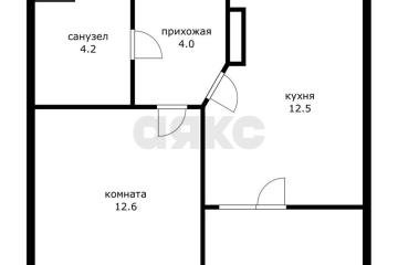 Фото №1: 1-комнатная квартира 33 м², 18/19 эт. - Краснодар, мкр. Светлоград, ул. Красных Партизан, 1/4к15