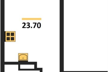 Фото №1: Студия 23 м², 4/16 эт. - Краснодар, мкр. Парк Победы,