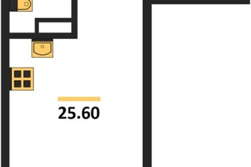 Фото №1: Студия 25 м², 5/9 эт. - Краснодар, мкр. Парк Победы,