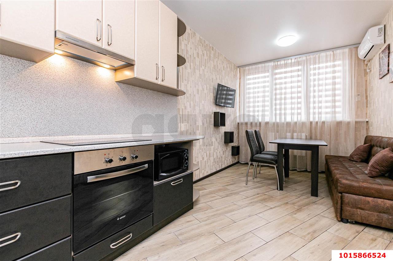 Фото №2: 1-комнатная квартира 34&nbsp;м², 5/10&nbsp;эт. - Краснодар, Прикубанский внутригородской округ, Славянский, мкр. Светлоград, ул. Красных Партизан, 1/4к5