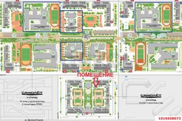 Фото №1: Торговое помещение 77&nbsp;м², 1/16&nbsp;эт. - Краснодар, мкр. жилой комплекс Самолёт-2, ул. Западный Обход, 57к3