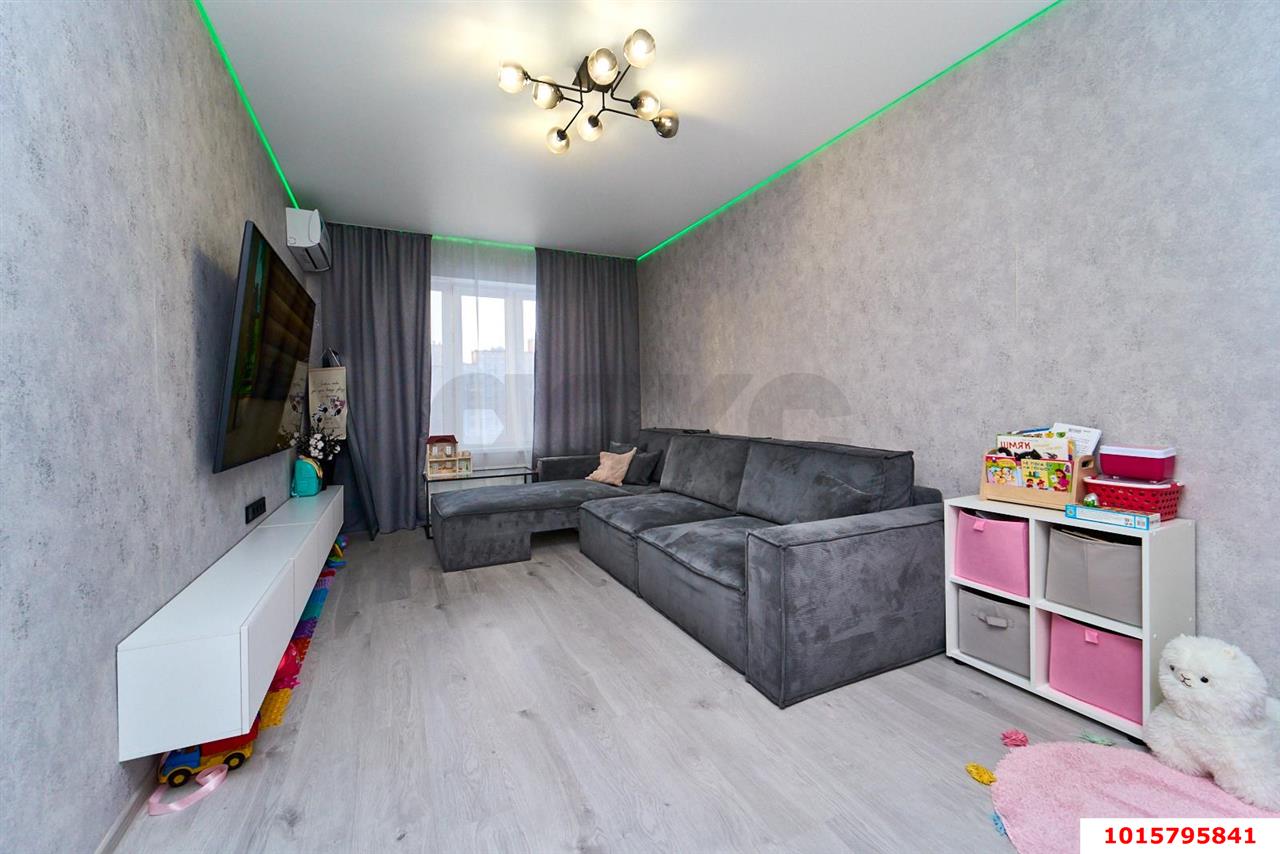 Фото №12: 2-комнатная квартира 60&nbsp;м², 13/16&nbsp;эт. - Краснодар, Прикубанский внутригородской округ, мкр. ЖК Красная Площадь, ул. Конгрессная, 25