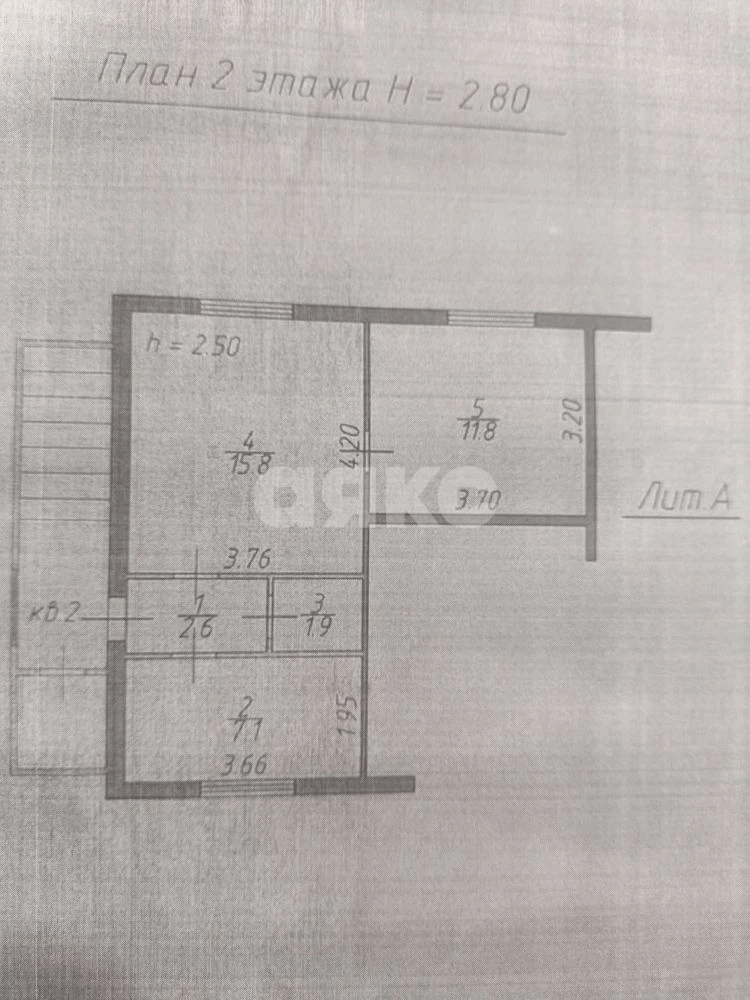 Фото №10: 2-комнатная квартира 39&nbsp;м², 1/2&nbsp;эт. - Барановское, ул. Королькова, 104