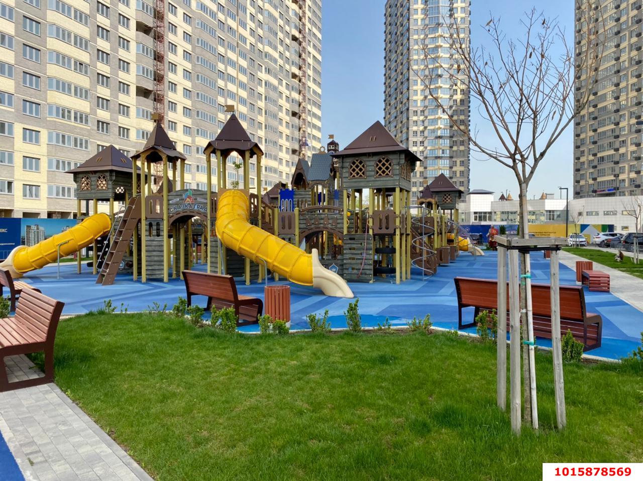 Фото №7: 1-комнатная квартира 45&nbsp;м², 21/23&nbsp;эт. - Краснодар, Карасунский внутригородской округ, мкр. ЖК Сказка Град, ул. имени В.Н. Мачуги, 166Ак1