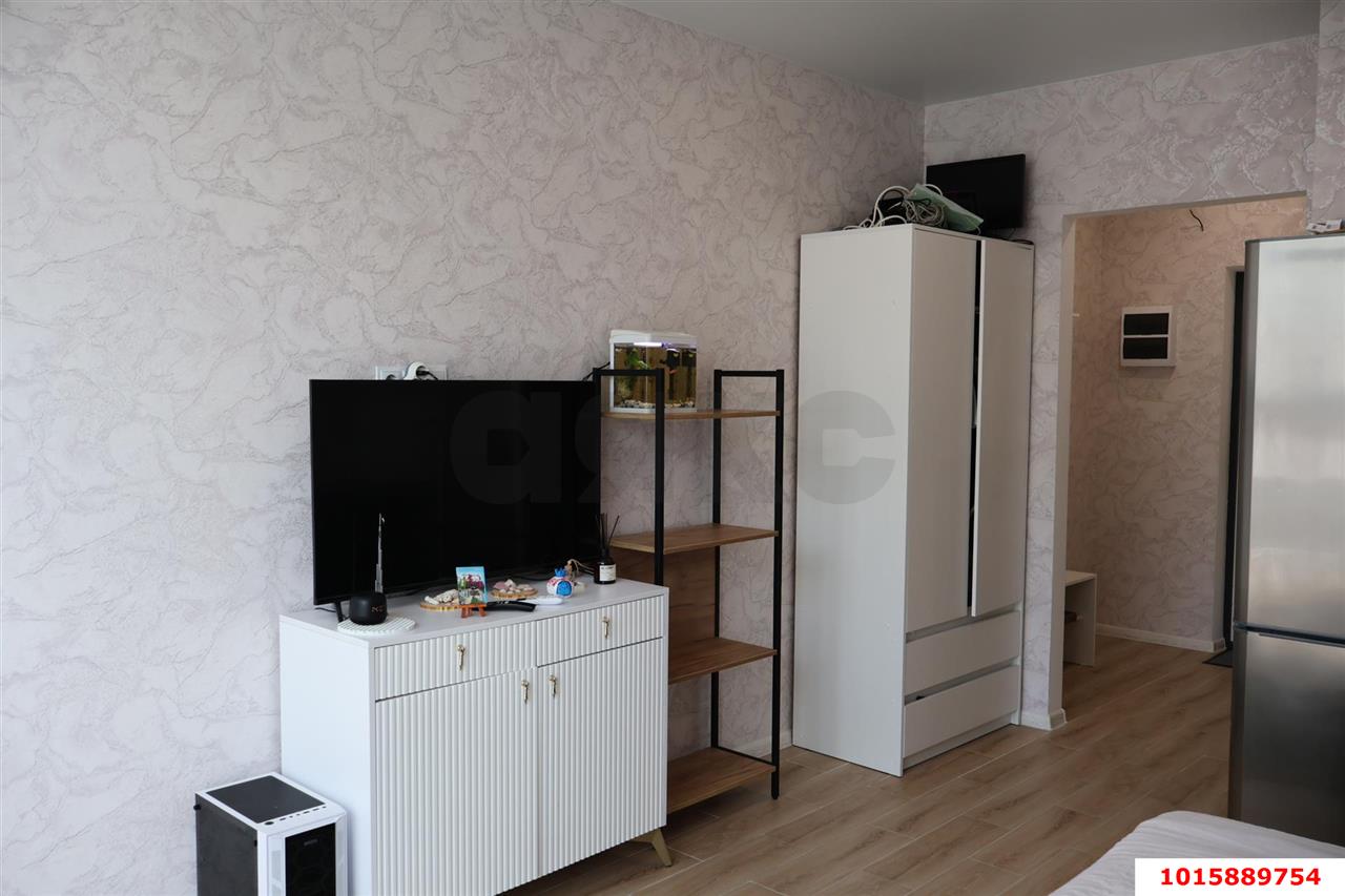 Фото №6: Студия 24&nbsp;м², 13/16&nbsp;эт. - Краснодар, Прикубанский внутригородской округ, мкр. жилой комплекс Зелёный театр, ул. Западный Обход, 39/1к4