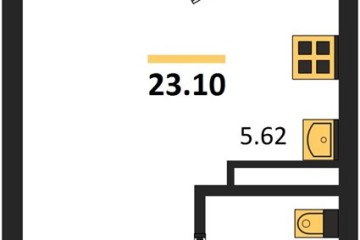 Фото №1: Студия 23 м², 2/18 эт. - Краснодар, мкр. жилой комплекс Архитектор,