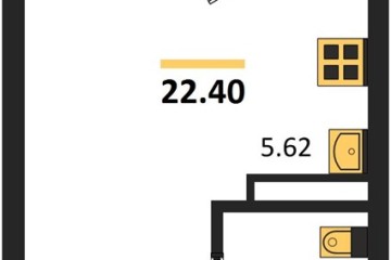 Фото №1: Студия 22 м², 14/18 эт. - Краснодар, мкр. жилой комплекс Архитектор,