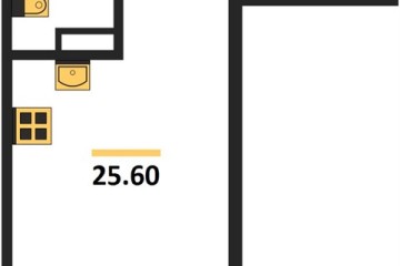 Фото №1: Студия 25 м², 9/9 эт. - Краснодар, мкр. Парк Победы,