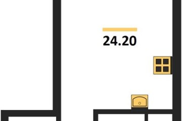 Фото №1: Студия 24 м², 13/16 эт. - Краснодар, мкр. Парк Победы,