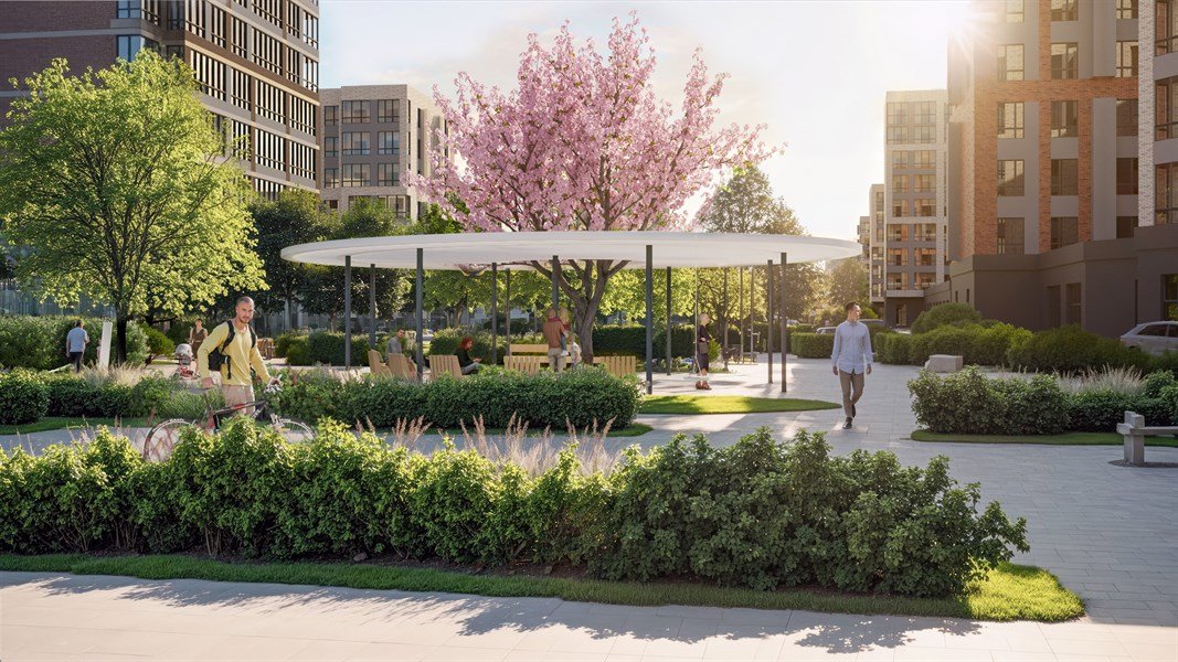 Фото №7: Студия 23&nbsp;м², 15/18&nbsp;эт. - Краснодар, Прикубанский внутригородской округ, мкр. ЖК Тёплые Края