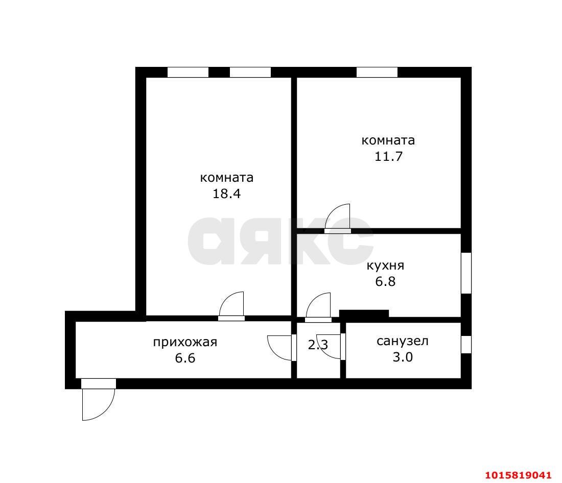 Фото №9: 2-комнатная квартира 47&nbsp;м², 1/2&nbsp;эт. - Славянск-на-Кубани, ул. Отдельская, 250