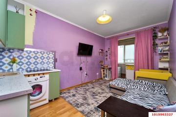 Фото №1: Студия 23 м², 5/7 эт. - Краснодар, мкр. Музыкальный, ул. имени Сергея Есенина, 108/1