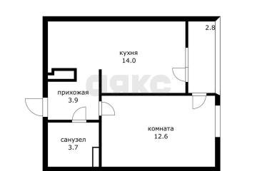 Фото №1: 1-комнатная квартира 34&nbsp;м², 14/16&nbsp;эт. - Краснодар, мкр. жилой комплекс Самолёт-4, ул. Ивана Беличенко, 95к1
