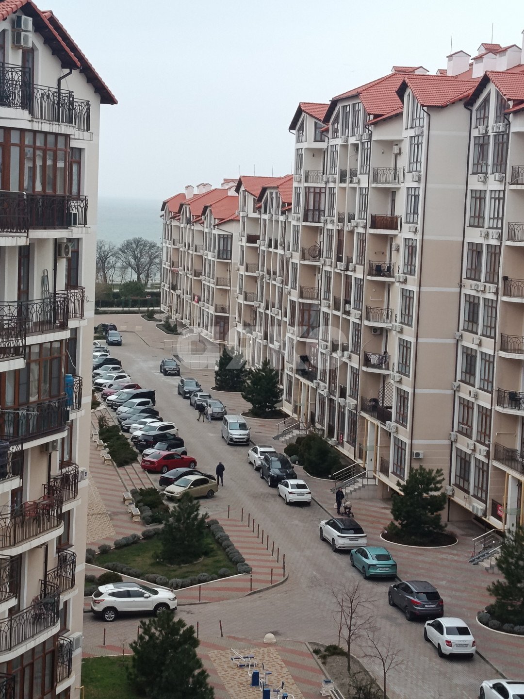 Фото №12: 1-комнатная квартира 42&nbsp;м², 7/8&nbsp;эт. - Геленджик, Толстый Мыс, мкр. жилой комплекс Черноморский-2, ул. Крымская, 22к19