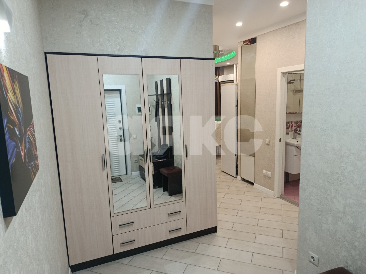 Фото №5: 1-комнатная квартира 42&nbsp;м², 7/8&nbsp;эт. - Геленджик, Толстый Мыс, мкр. жилой комплекс Черноморский-2, ул. Крымская, 22к19
