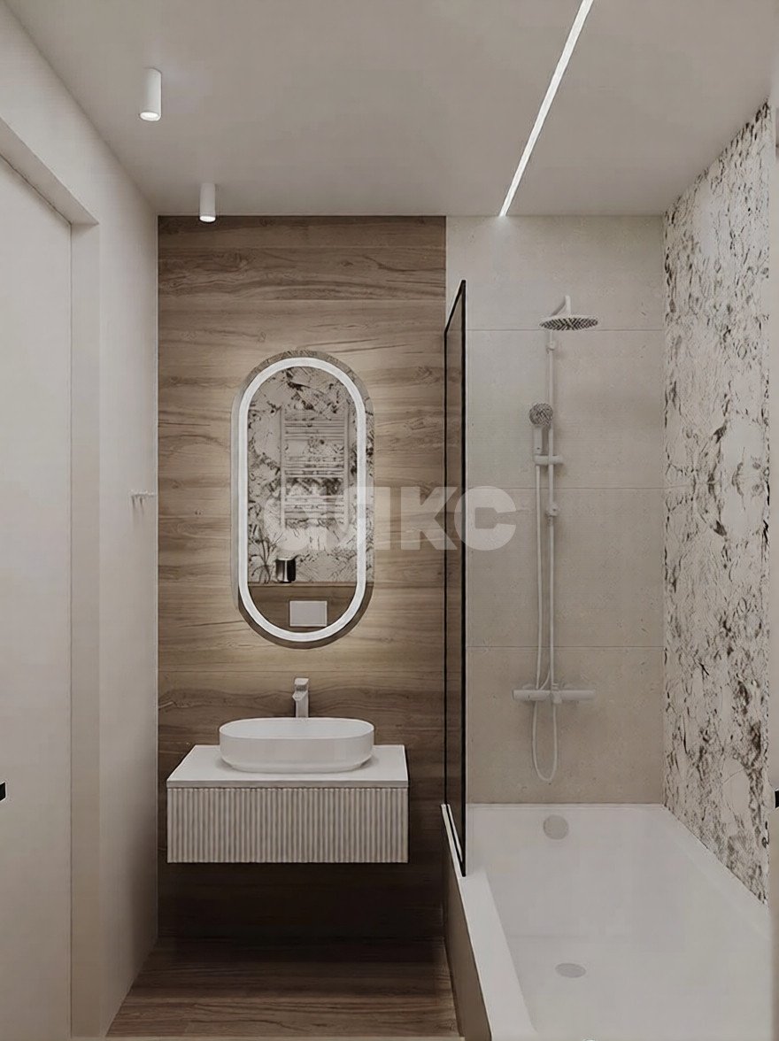 Фото №31: 3-комнатная квартира 70&nbsp;м², 42/52&nbsp;эт. - Москва, Северо-Западный административный округ, Покровское-Стрешнево, жилой комплекс Сити Бэй, мкр. квартал Индиан, ул. Волоколамское шоссе, 95/2