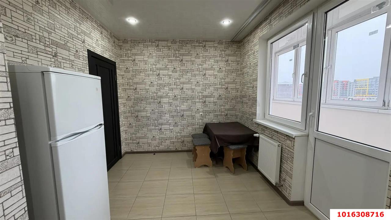 Фото №8: 1-комнатная квартира 41&nbsp;м², 4/19&nbsp;эт. - Краснодар, Прикубанский внутригородской округ, мкр. жилой комплекс Грани, ул. Западный Обход, 45