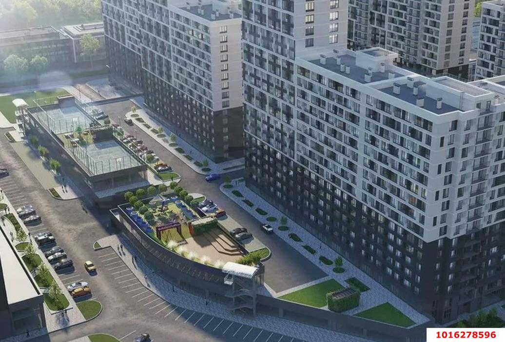 Фото №7: 2-комнатная квартира 56&nbsp;м², 10/24&nbsp;эт. - Краснодар, Центральный внутригородской округ, мкр. Черёмушки, ул. Обрывная, 132/1к10