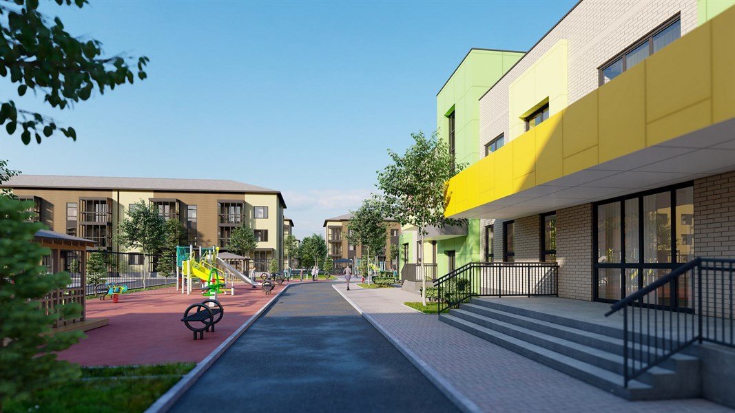 Фото №5: Студия 25&nbsp;м², 3/3&nbsp;эт. - Берёзовый, Прикубанский внутригородской округ, Прогресс, жилой комплекс Прогресс, мкр. жилой комплекс Нова Вита, ул. имени А.Н. Лодыгина, 6лит11