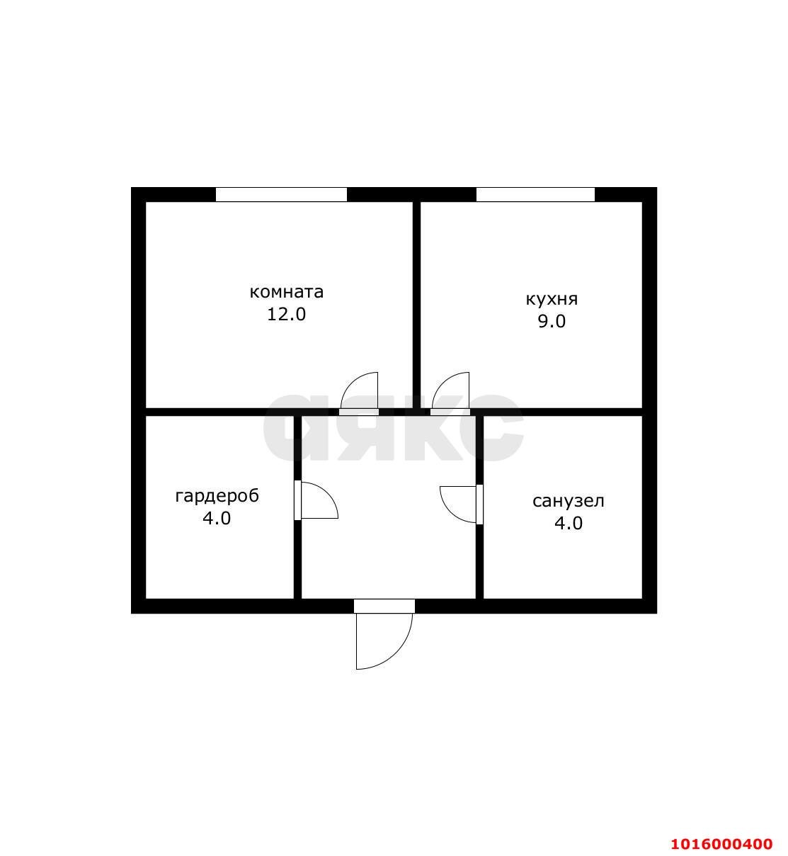 Фото №11: 1-комнатная квартира 36&nbsp;м², 1/6&nbsp;эт. - Краснодар, мкр. Прикубанский внутригородской округ, ул. Почтовое отделение 73, 73