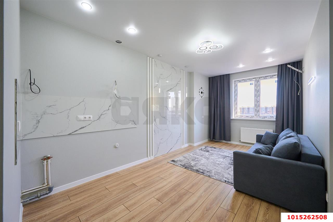 Фото №7: 2-комнатная квартира 60&nbsp;м², 20/24&nbsp;эт. - Краснодар, Прикубанский внутригородской округ, Россинского, мкр. жилой комплекс Дружный-2, б-р Адмиралтейский, 3к2