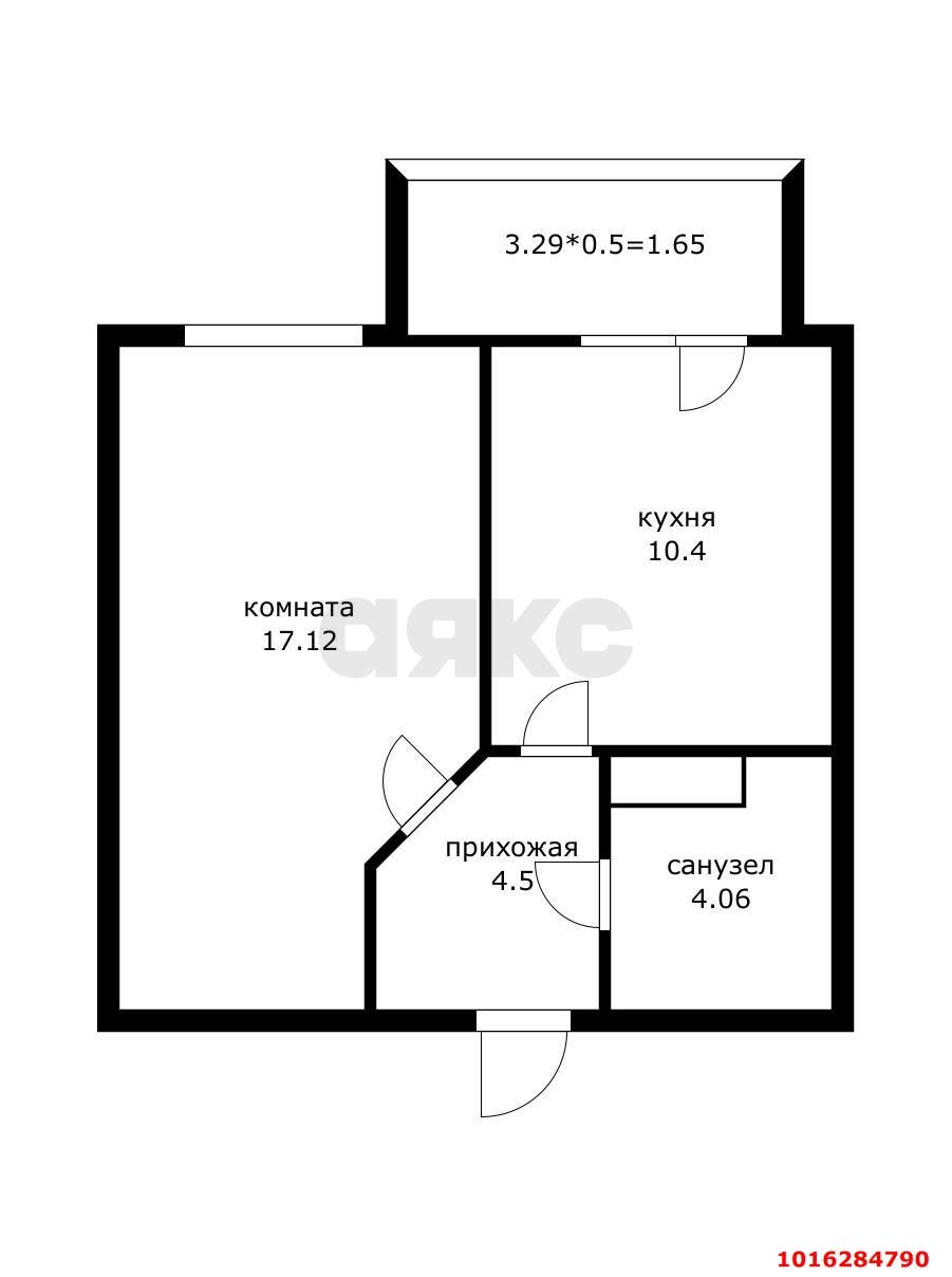 Фото №11: 1-комнатная квартира 40&nbsp;м², 7/8&nbsp;эт. - Краснодар, Прикубанский внутригородской округ, Славянский, мкр. Светлоград, ул. Красных Партизан, 1/4к12
