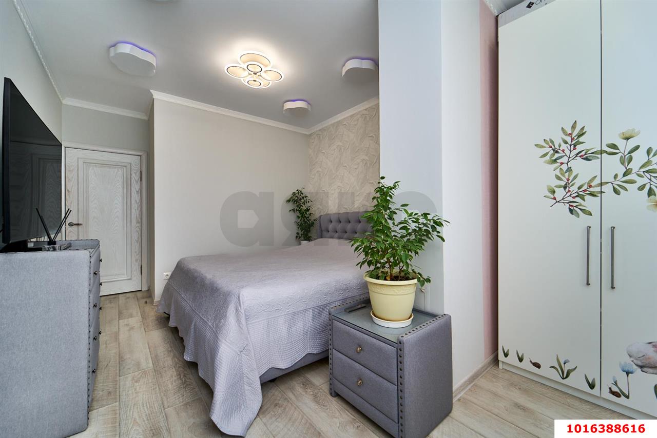 Фото №7: 2-комнатная квартира 60&nbsp;м², 19/23&nbsp;эт. - Краснодар, Прикубанский внутригородской округ, мкр. ЖК Бауинвест, ул. имени 40-летия Победы, 184к2
