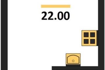 Фото №1: Студия 22 м², 7/16 эт. - Краснодар, мкр. Парк Победы,