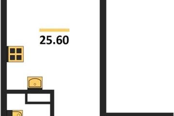 Фото №1: Студия 25 м², 5/16 эт. - Краснодар, мкр. Парк Победы,