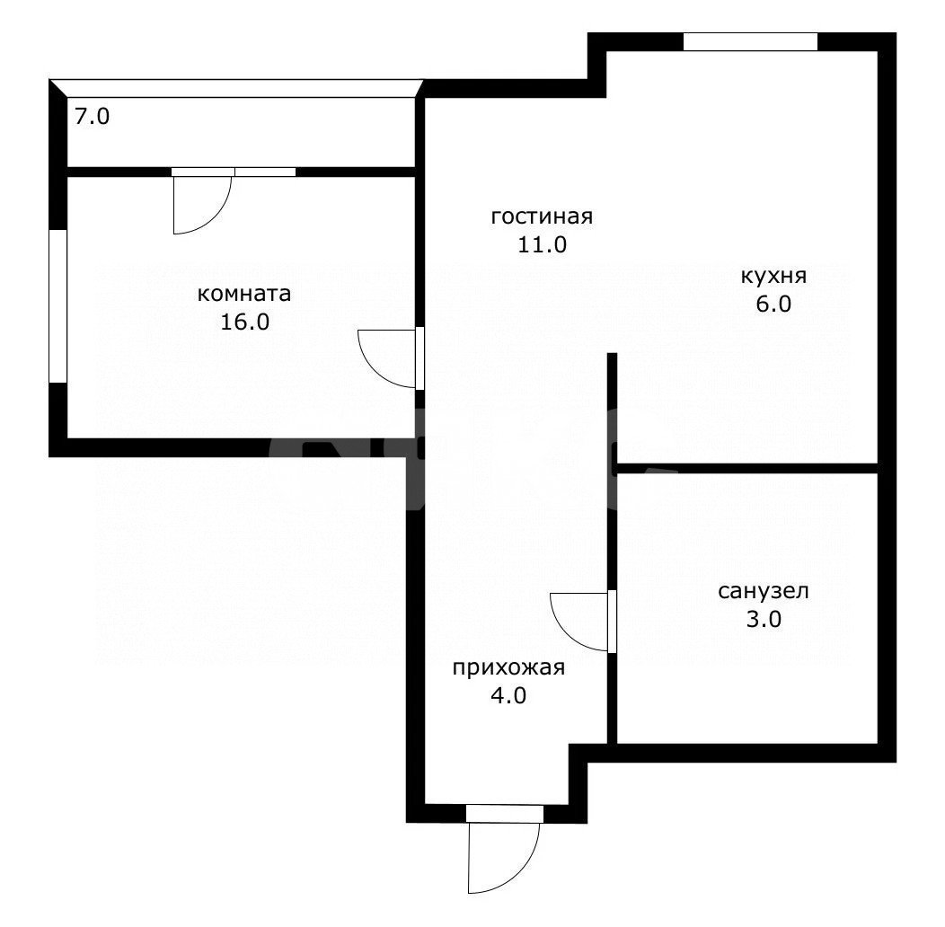 Фото №33: 2-комнатная квартира 47&nbsp;м², 13/14&nbsp;эт. - Сочи, Хостинский, жилой комплекс Кислород, мкр. Бытха, ул. Ясногорская, 16/2к6