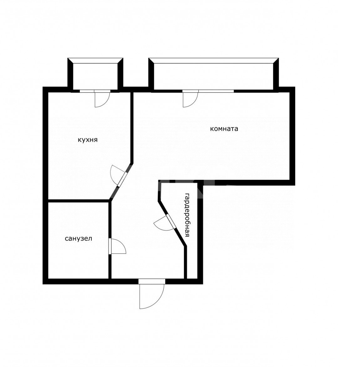 Фото №15: 1-комнатная квартира 36&nbsp;м², 5/13&nbsp;эт. - Сочи, Центральный, Гагарина, мкр. Новый Сочи, ул. Цюрупы, 34