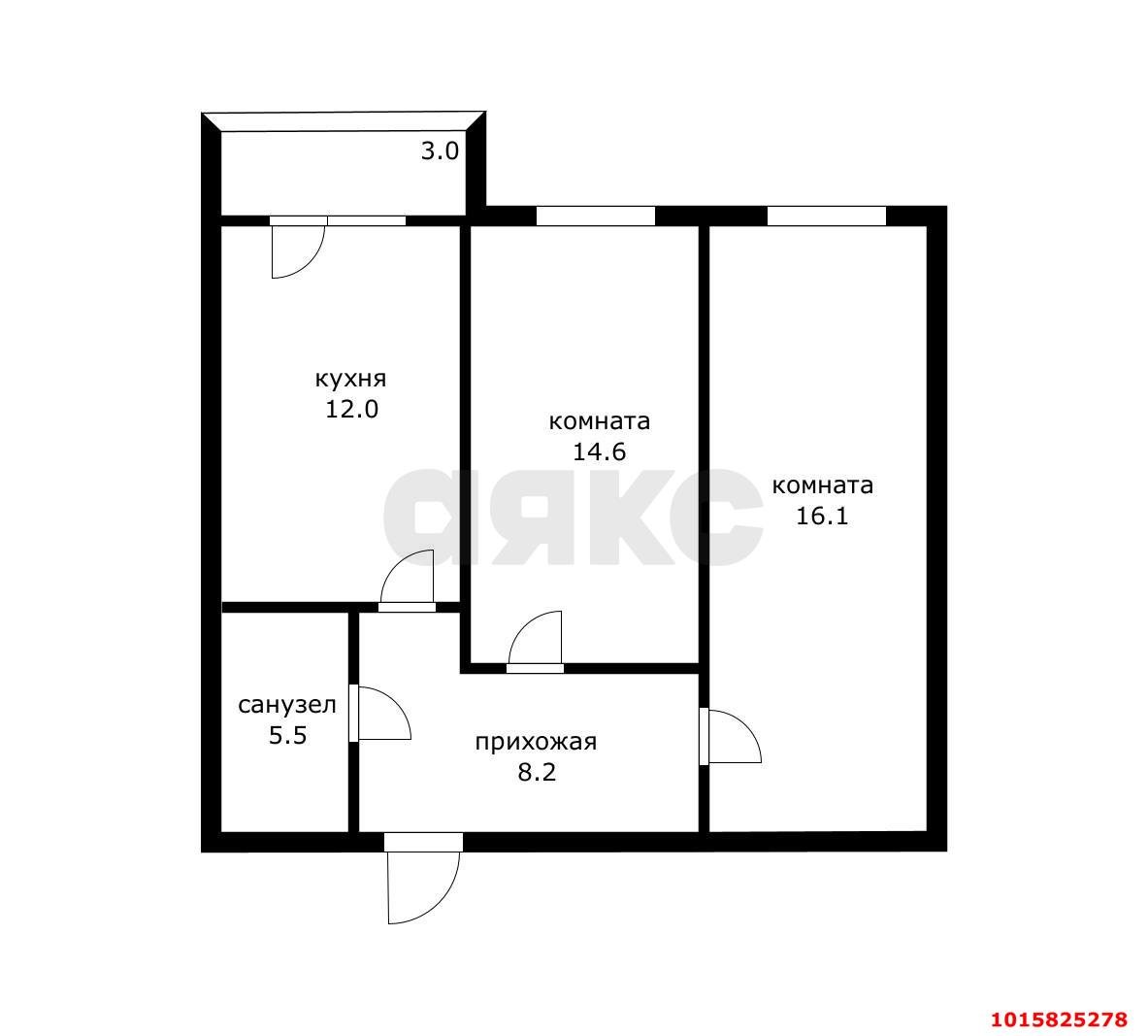 Фото №9: 2-комнатная квартира 59&nbsp;м², 2/4&nbsp;эт. - Энем, ул. Алиева, 20
