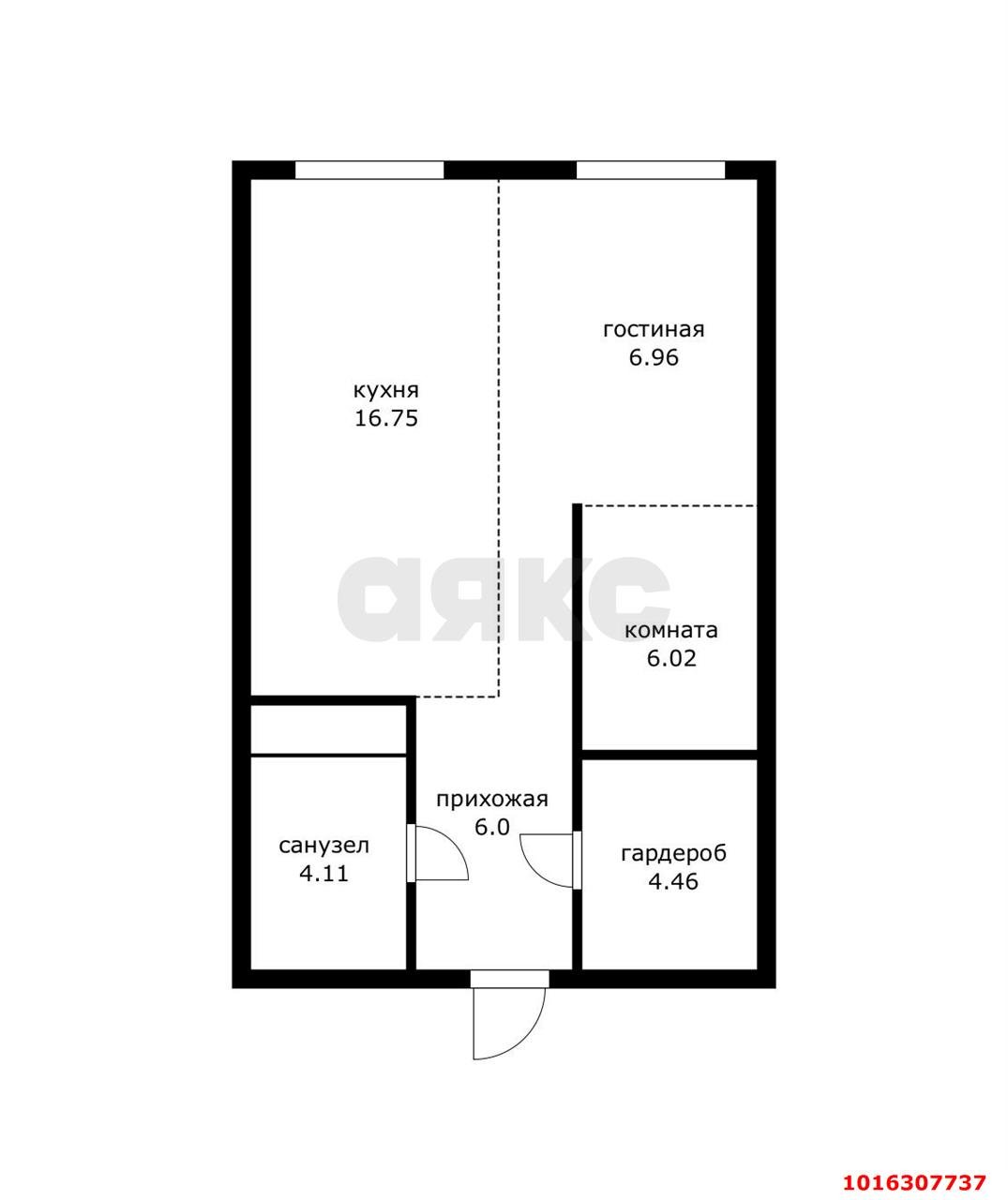 Фото №20: 1-комнатная квартира 51&nbsp;м², 20/25&nbsp;эт. - Краснодар, Карасунский внутригородской округ, Хлопчато-бумажный Комбинат, мкр. жилой комплекс Элегант, ул. Сормовская, 1/3к1
