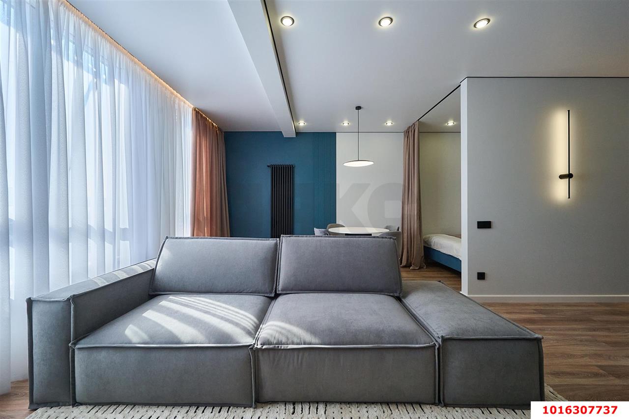 Фото №2: 1-комнатная квартира 51&nbsp;м², 20/25&nbsp;эт. - Краснодар, Карасунский внутригородской округ, Хлопчато-бумажный Комбинат, мкр. жилой комплекс Элегант, ул. Сормовская, 1/3к1