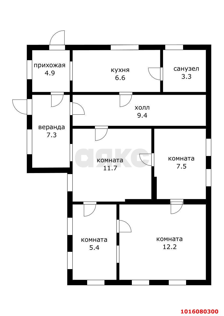 Фото №9: Дом 68&nbsp;м² + 5&nbsp;сот., 1&nbsp;эт. - Краснодар, мкр. Западный внутригородской округ, ул. Нефтяная, 22