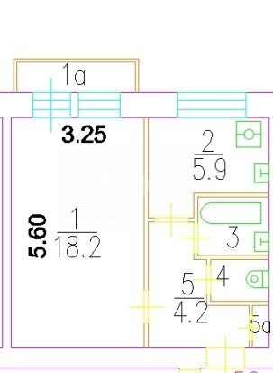 Фото №33: 1-комнатная квартира 32&nbsp;м², 6/9&nbsp;эт. - Москва, ул. Бориса Галушкина, 10