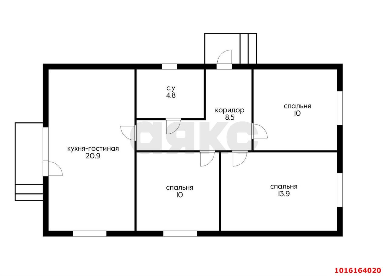 Фото №10: Дом 84&nbsp;м² + 3&nbsp;сот., 1&nbsp;эт. - Южный, п. коттеджный  Южная столица, ул. Заветная, 66