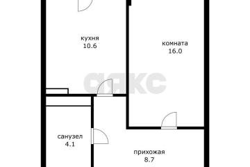 Фото №1: 1-комнатная квартира 39 м², 17/17 эт. - Краснодар, мкр. ЖК Победный, ул. Евгении Жигуленко, 13с1