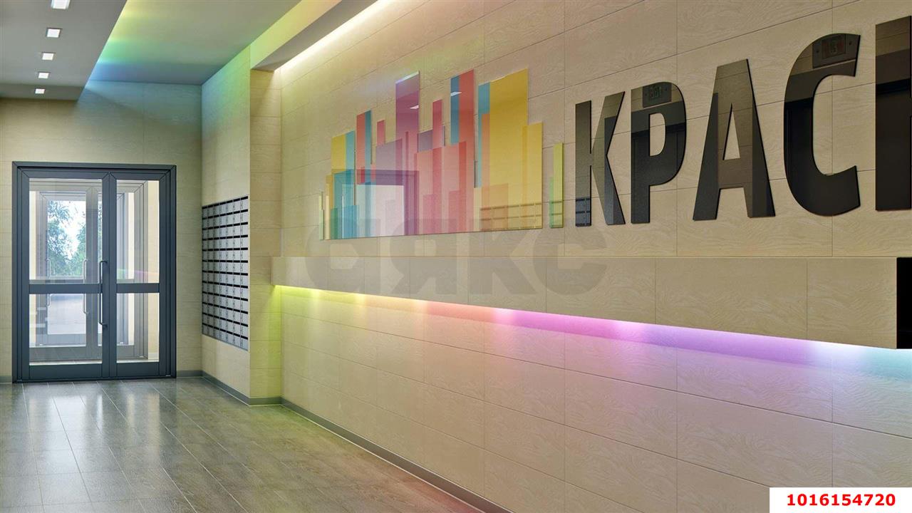 Фото №10: 2-комнатная квартира 54&nbsp;м², 8/8&nbsp;эт. - Краснодар, Прикубанский внутригородской округ, мкр. жилой комплекс Краски, ул. Краеведа Соловьёва, 6к6