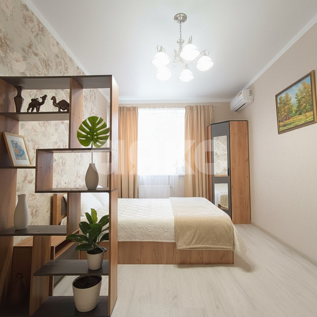 Фото №4: 1-комнатная квартира 40&nbsp;м², 3/14&nbsp;эт. - Анапа, 3А, мкр. жилой комплекс Приоритет, ул. Омелькова, 93