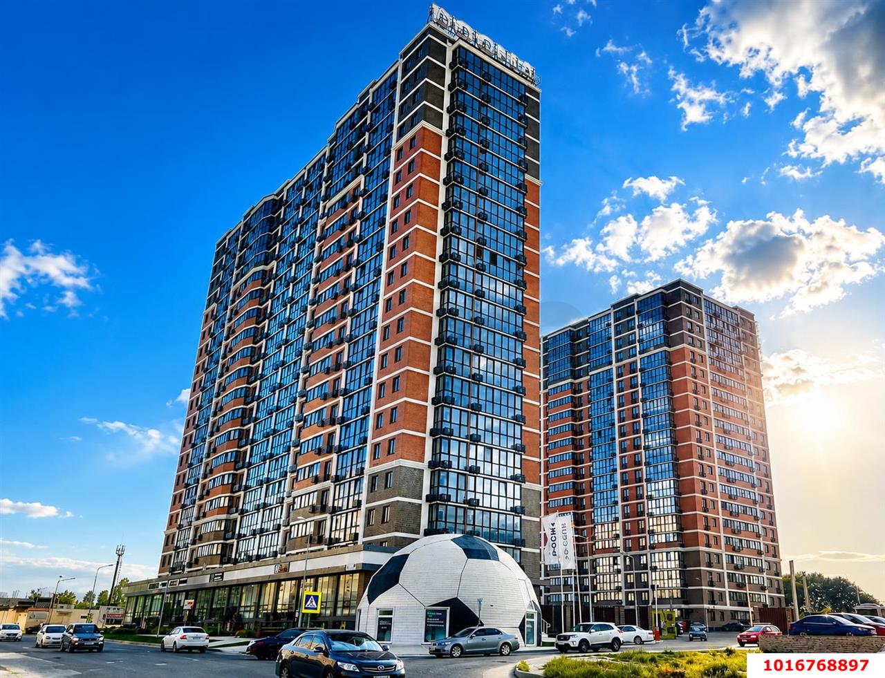 Фото №10: 2-комнатная квартира 61&nbsp;м², 5/20&nbsp;эт. - Новороссийск, Южный, мкр. жилой комплекс Арена, ул. Котанова, 4