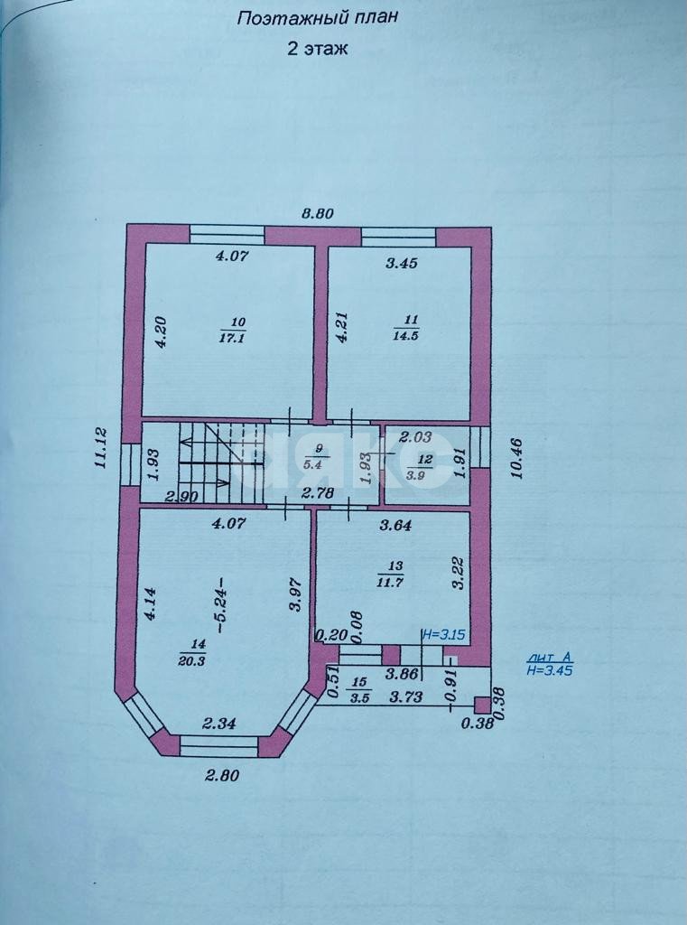Фото №9: Дом 200&nbsp;м² + 7&nbsp;сот., 2&nbsp;эт. - Супсех, ул. Северная, 17