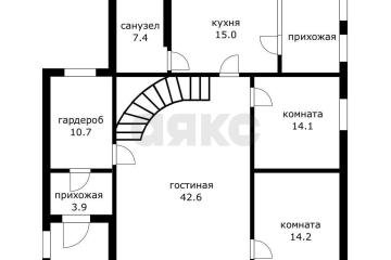 Фото №1: Дом 326&nbsp;м² + 8&nbsp;сот., 2&nbsp;эт. - Краснодар, мкр. Завод Радиоизмерительных Приборов, ул. Виктора Гришина, 38
