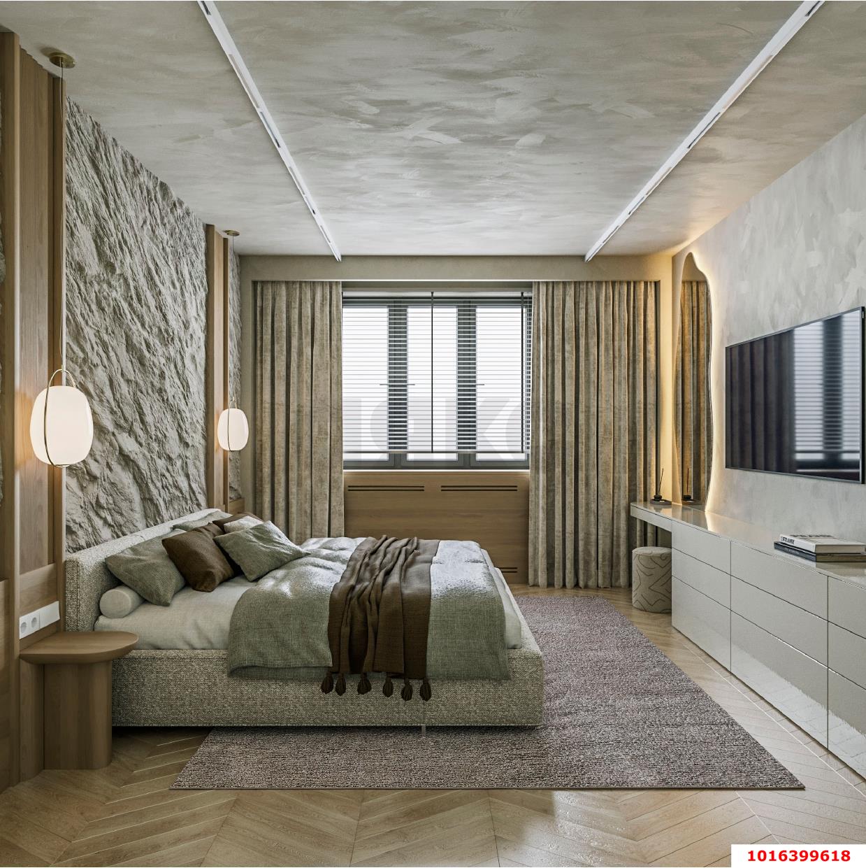 Фото №8: 2-комнатная квартира 70&nbsp;м², 14/24&nbsp;эт. - Краснодар, Прикубанский внутригородской округ, Круглик, жилой комплекс Сердце, мкр. Школьный, ул. Школьная, 1